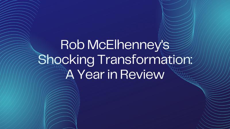 Rob McElhenney's Shocking Transformation: A Year in Review