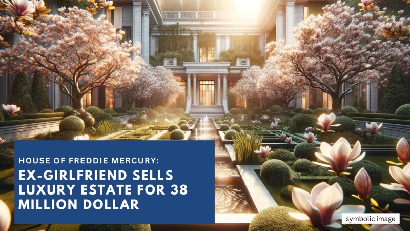 Freddie Mercury: Ex-girlfriend sells luxury estate for 38 million USD