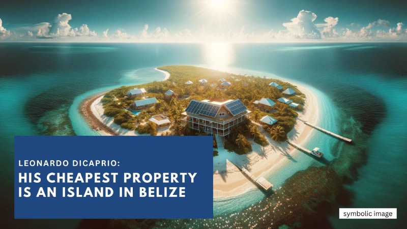 Leonardo DiCaprio: His cheapest property is an island in Belize