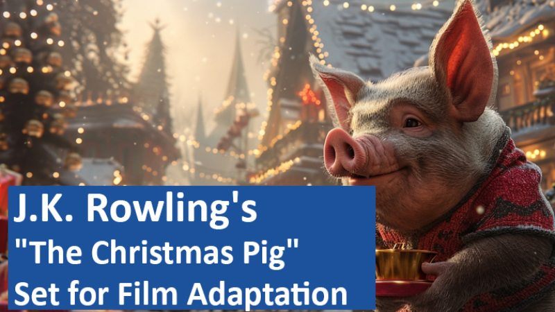 J.K. Rowling's "The Christmas Pig" Set for Film Adaptation