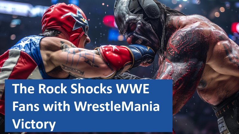 The Rock Shocks WWE Fans with WrestleMania Victory