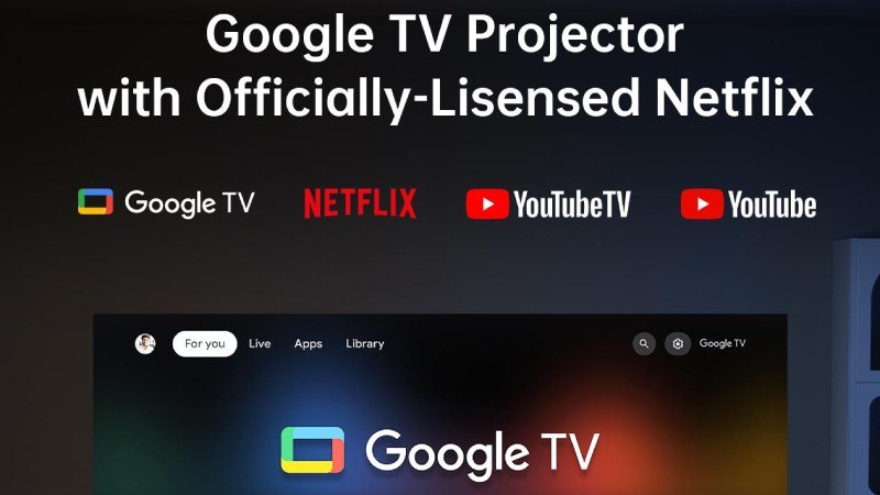 Transform Your Home Entertainment with the First Google LCD Projector