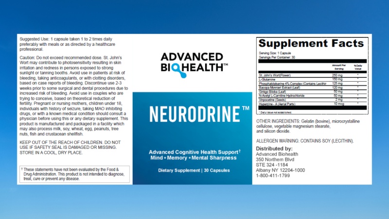 How To Use Neurodrine Capsule?