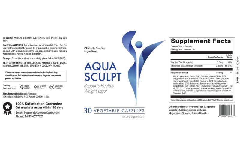 AquaSculpt Ingredients