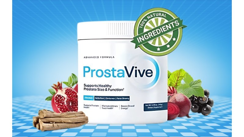 ProstaVive – Premium Prostate Supplement – Saw Palmetto & Beta-Sitosterol for Men’s Wellness – Made in USA