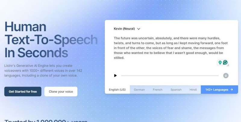 Top Best AI Voice Generators - Listnr
