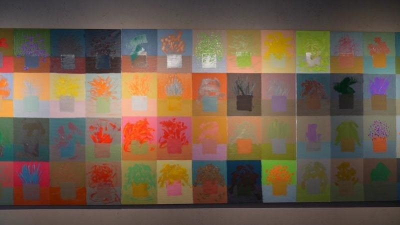 Vases Family, Oil painting on canvas - Cui Decheng